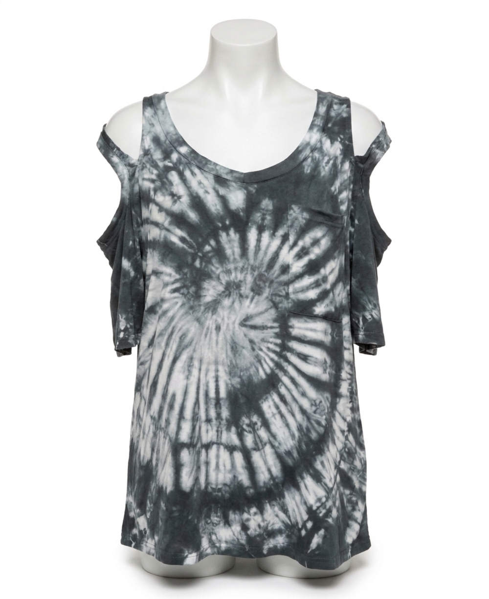 NEW POL splashes in color top in galaxy black